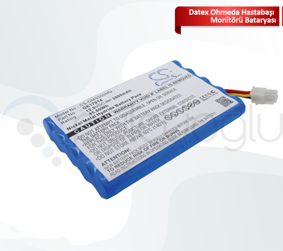Datex Ohmeda Hastabaşı Monitörü Bataryası