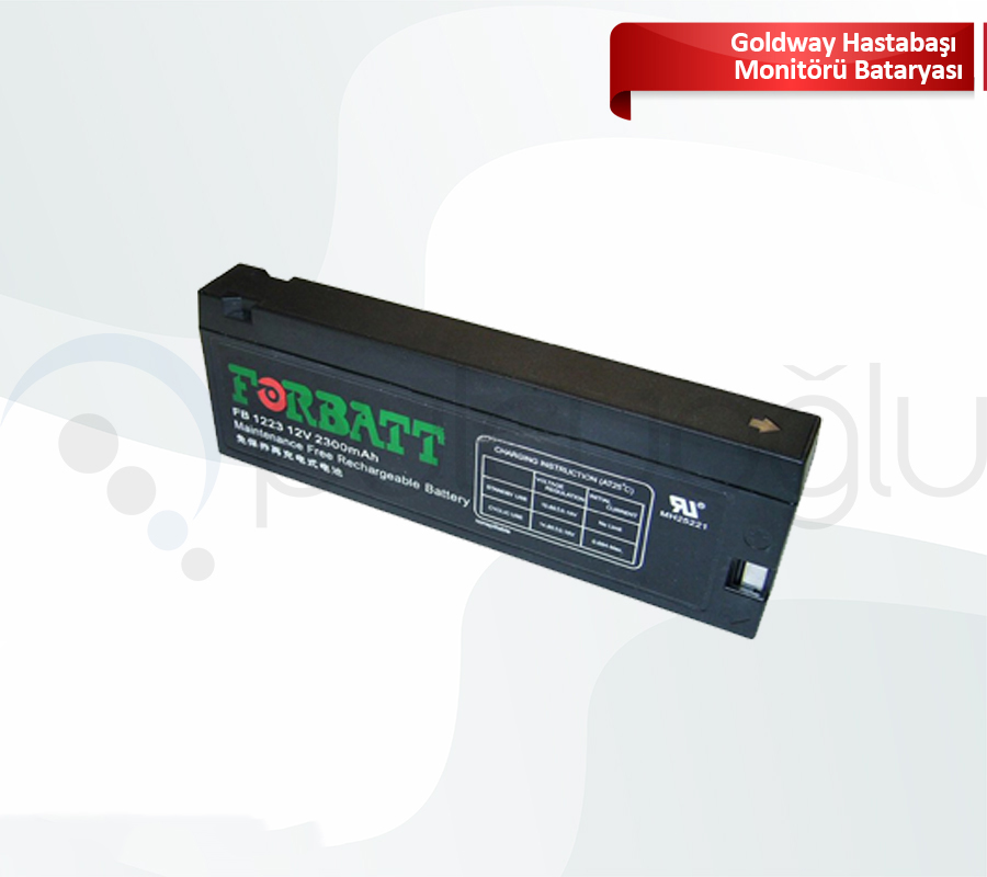 Goldway Hastabaşı Monitörü Bataryası