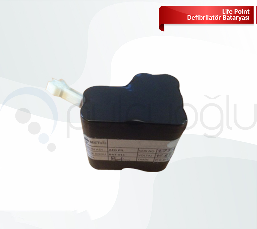 Life Point Defibrilatör Cihazı Bataryası