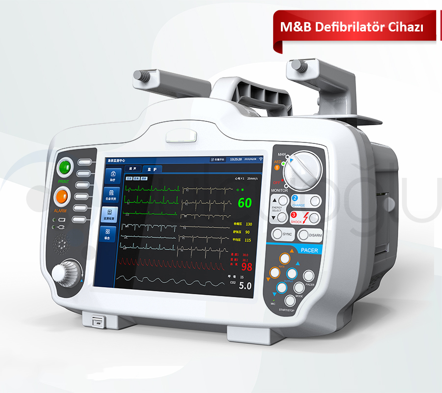M&B  Defibrilatör Cihazı