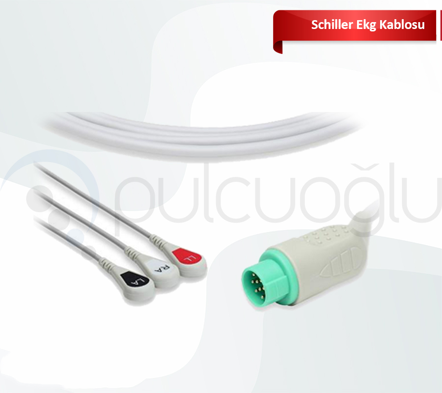 Schiller Hastabaşı Monitörü Ekg Kablosu